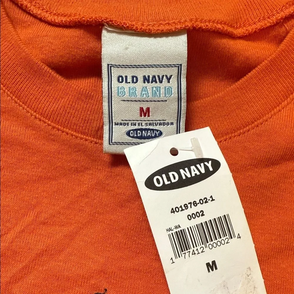 Old Navy Orange Pumpkin Tee